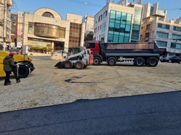 서울강남 논현동 쿠팡 모바일센터 부대토목 및 아스콘 시공
