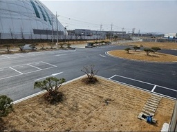 충북 음성군 대소면 공장 콘크리트바닥 신규 아스콘포장